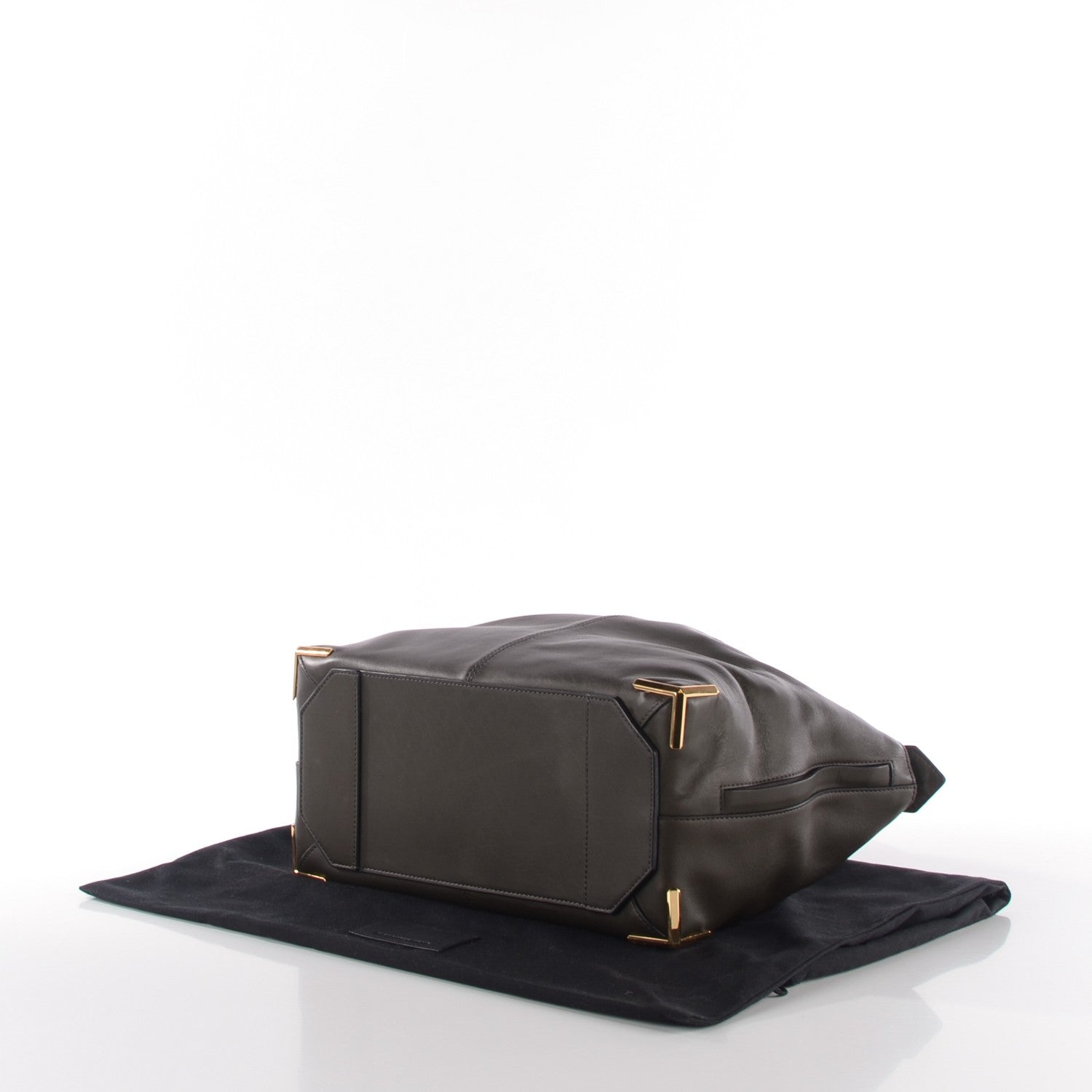 Alexander Wang Smooth Calfskin Liner Tote Dark Green 5 of 7