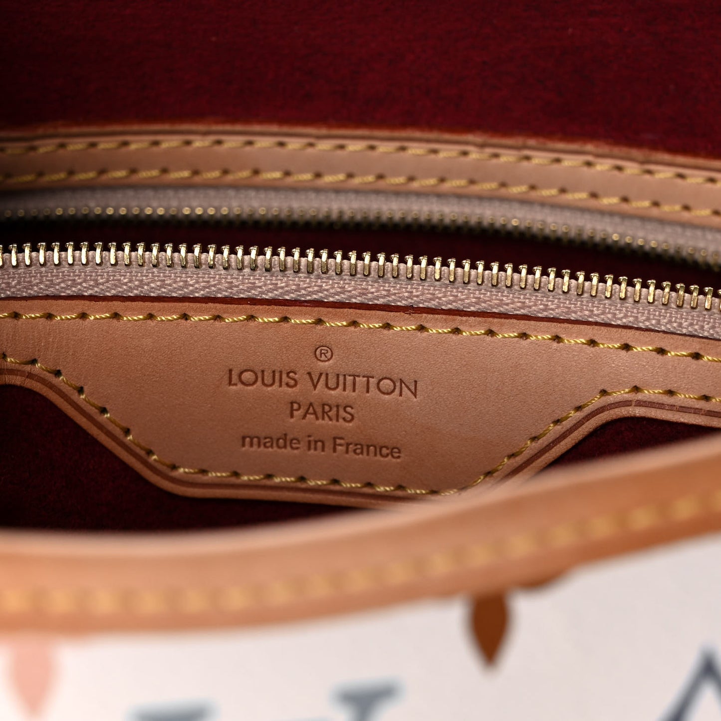 Monogram Multicolor Annie MM White