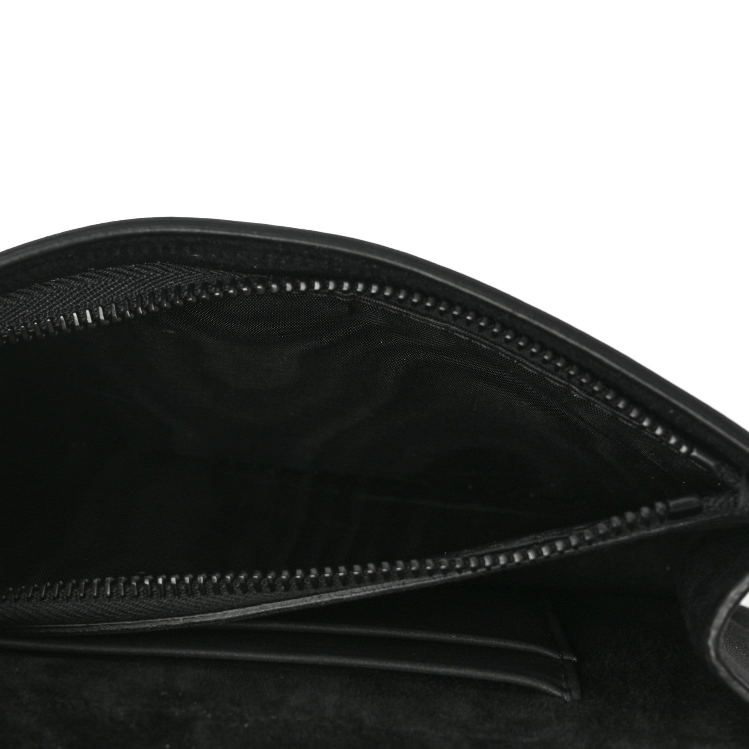 Christian Dior Ultra Matte Calfskin Saddle Belt Bag Black 6 of 15