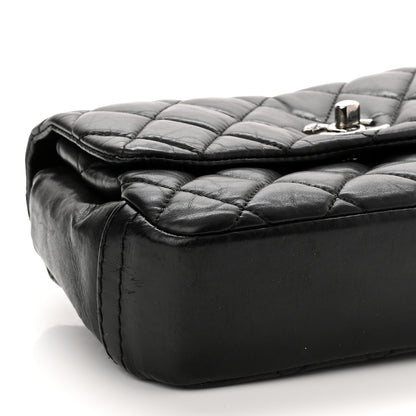 Chanel Aged Calfskin Quilted Mini Lady Pearly Flap Black 8 of 10