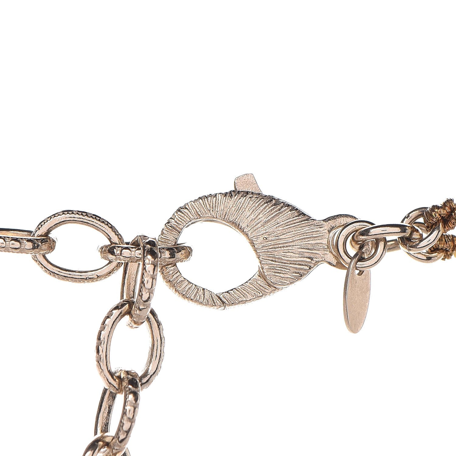 Chanel Pearl Double Strand Necklace Gold 6 of 7