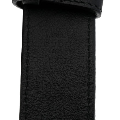 Gucci Calfskin Double G 30mm Belt 85 34 Black 3 of 7