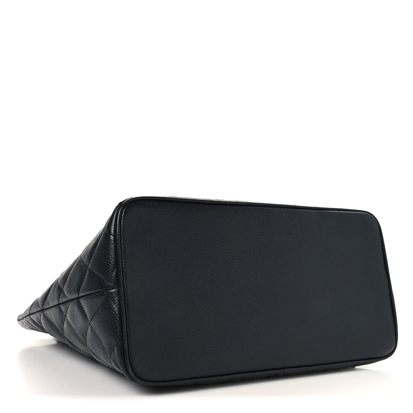 Caviar Quilted Medallion Tote Black
