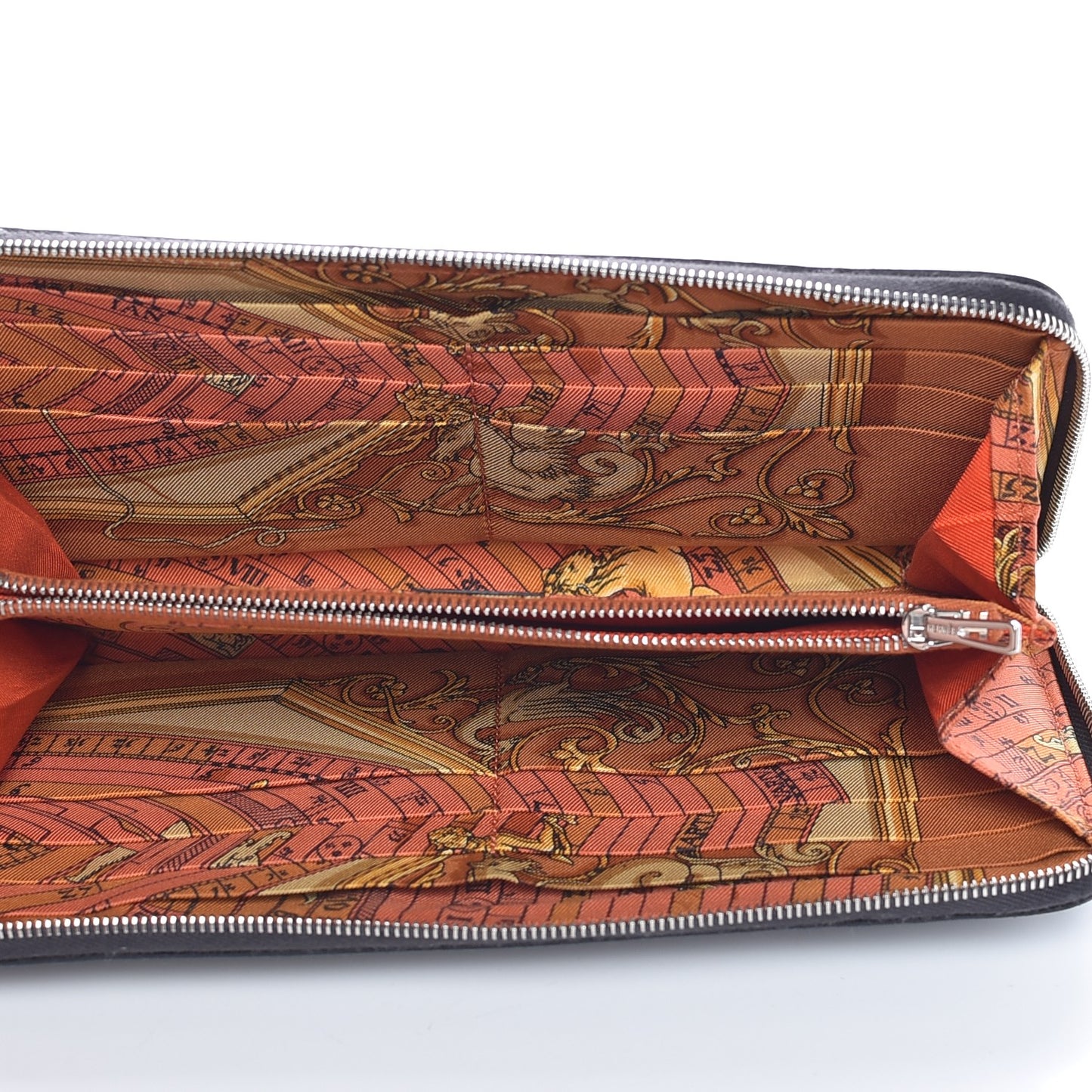 Epsom Silk'In Wallet Graphite Potiron