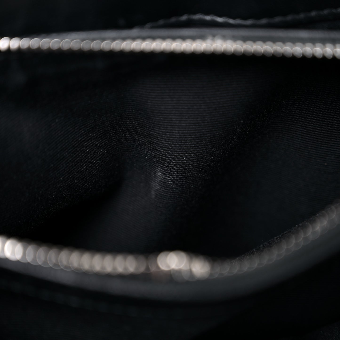 Calfskin Y Quilted Monogram Medium Loulou Chain Satchel Black