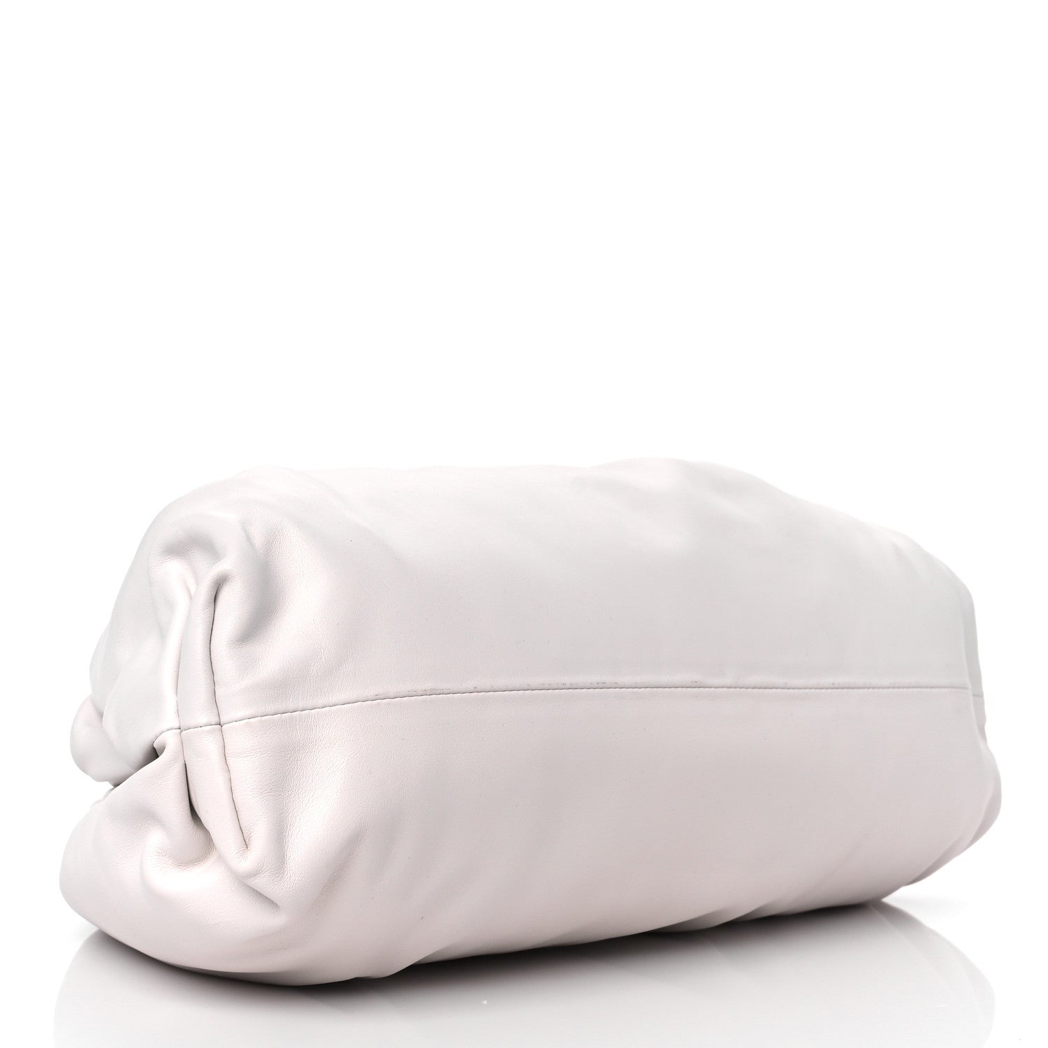 Bottega Veneta Smooth Butter Calf The Pouch Oversized Clutch Mist 4 of 9
