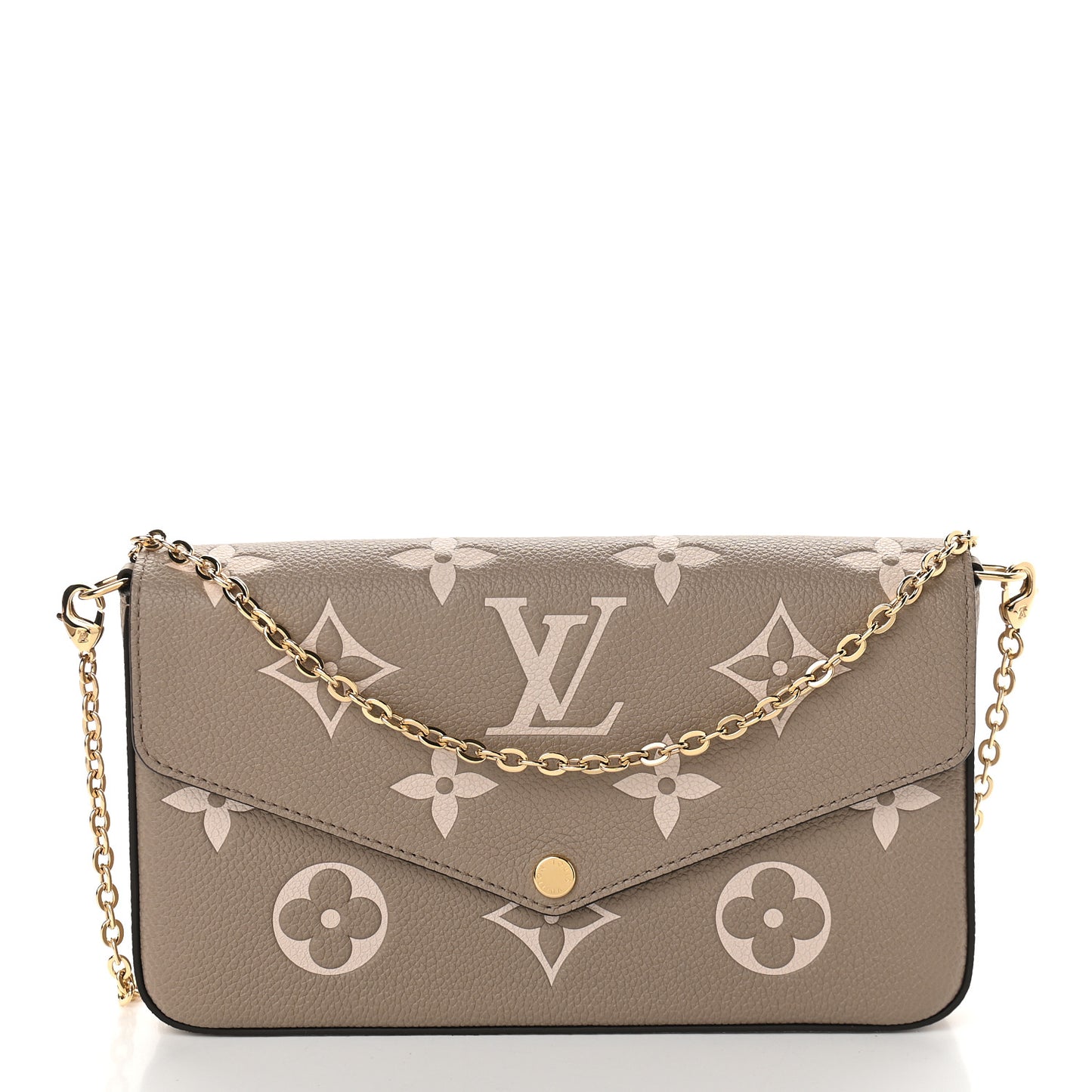 Empreinte Monogram Giant Felicie Pochette Tourterelle Creme