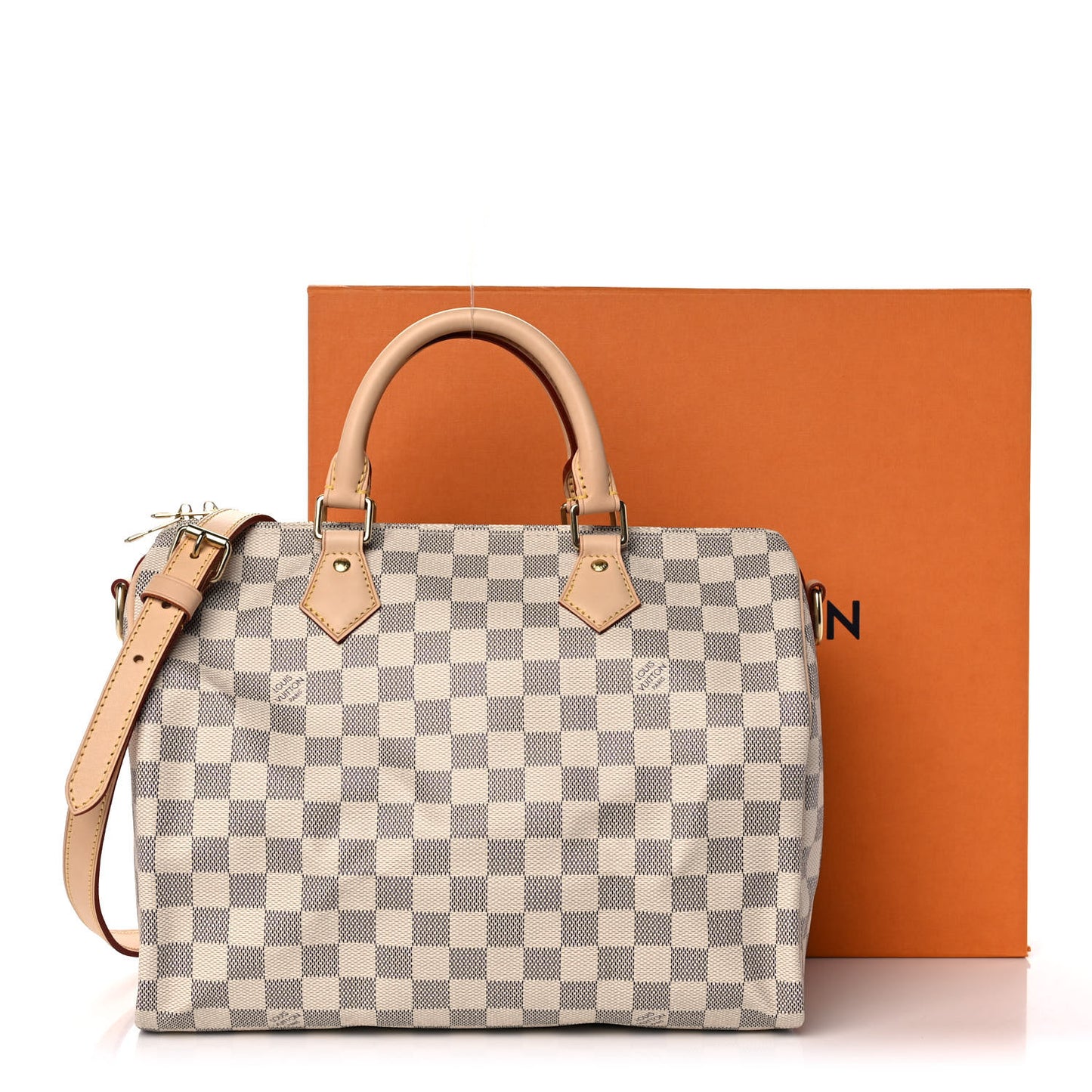 Damier Azur Speedy Bandouliere 30