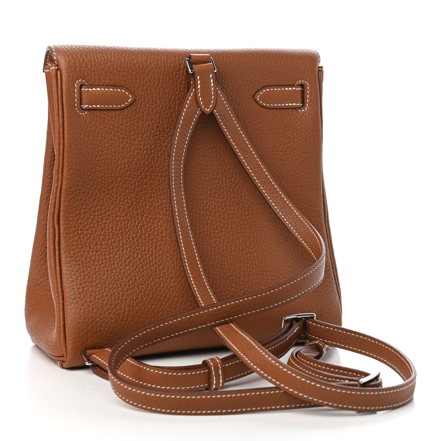 Taurillon Clemence Kelly Ado Backpack Gold