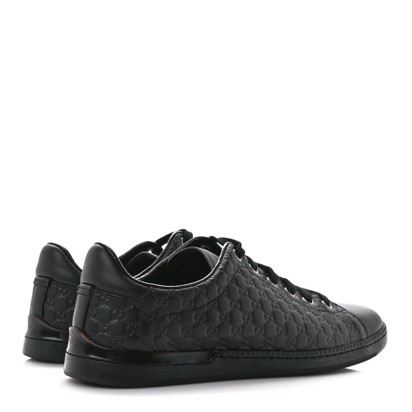 Soft Microguccissima Womens Sneakers Black