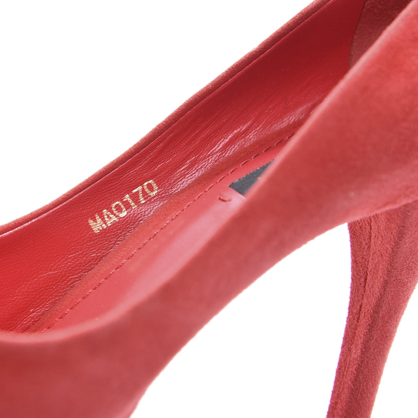 Suede Catania Pumps 36.5 Red