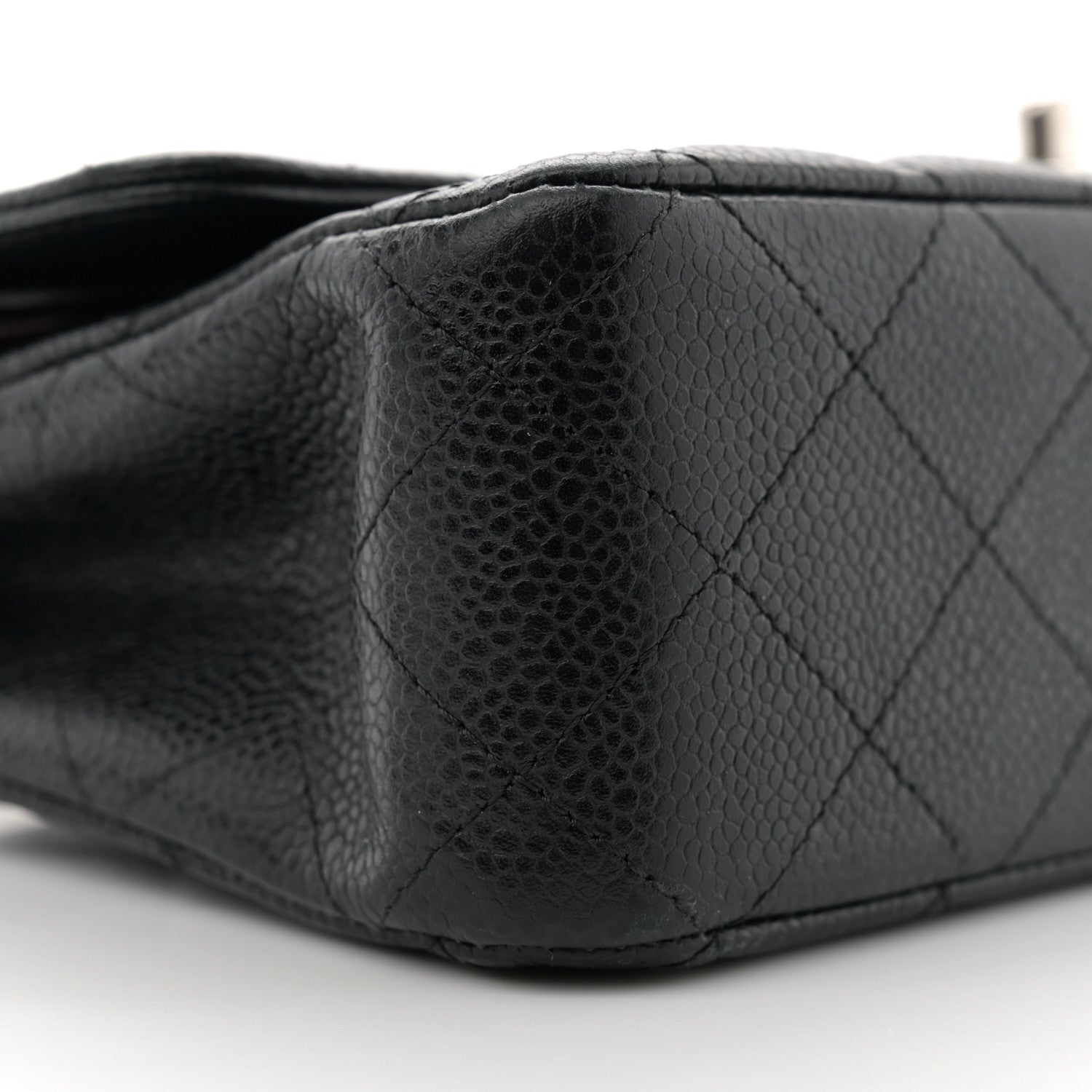 Chanel Caviar Quilted Medium Double Flap Black 9 of 13