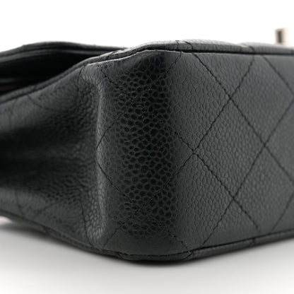 Chanel Caviar Quilted Medium Double Flap Black 9 of 13