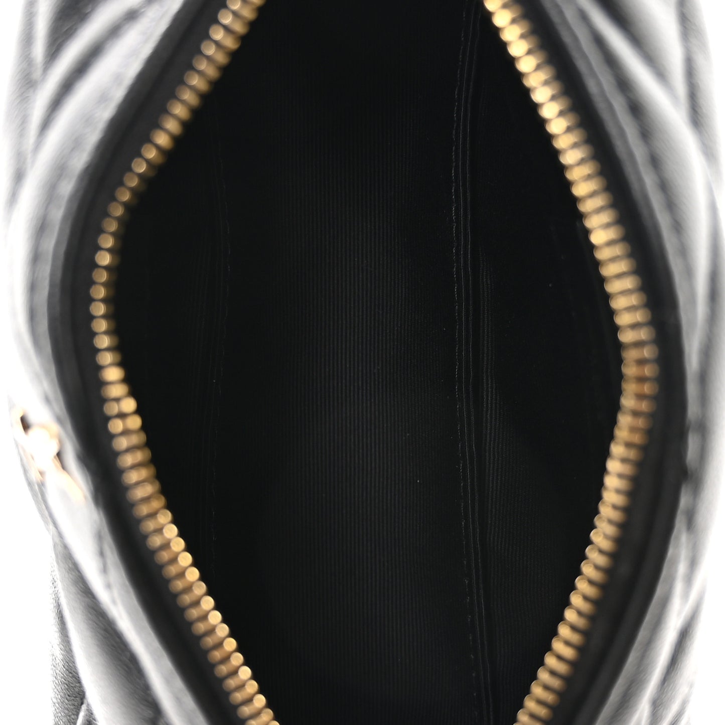 Lambskin Monogram Mini Sade Tube Bag Black