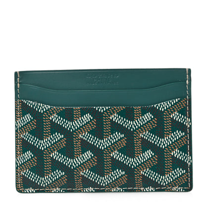 Goyard Goyardine Saint Sulpice Card Holder Green 1 of 6