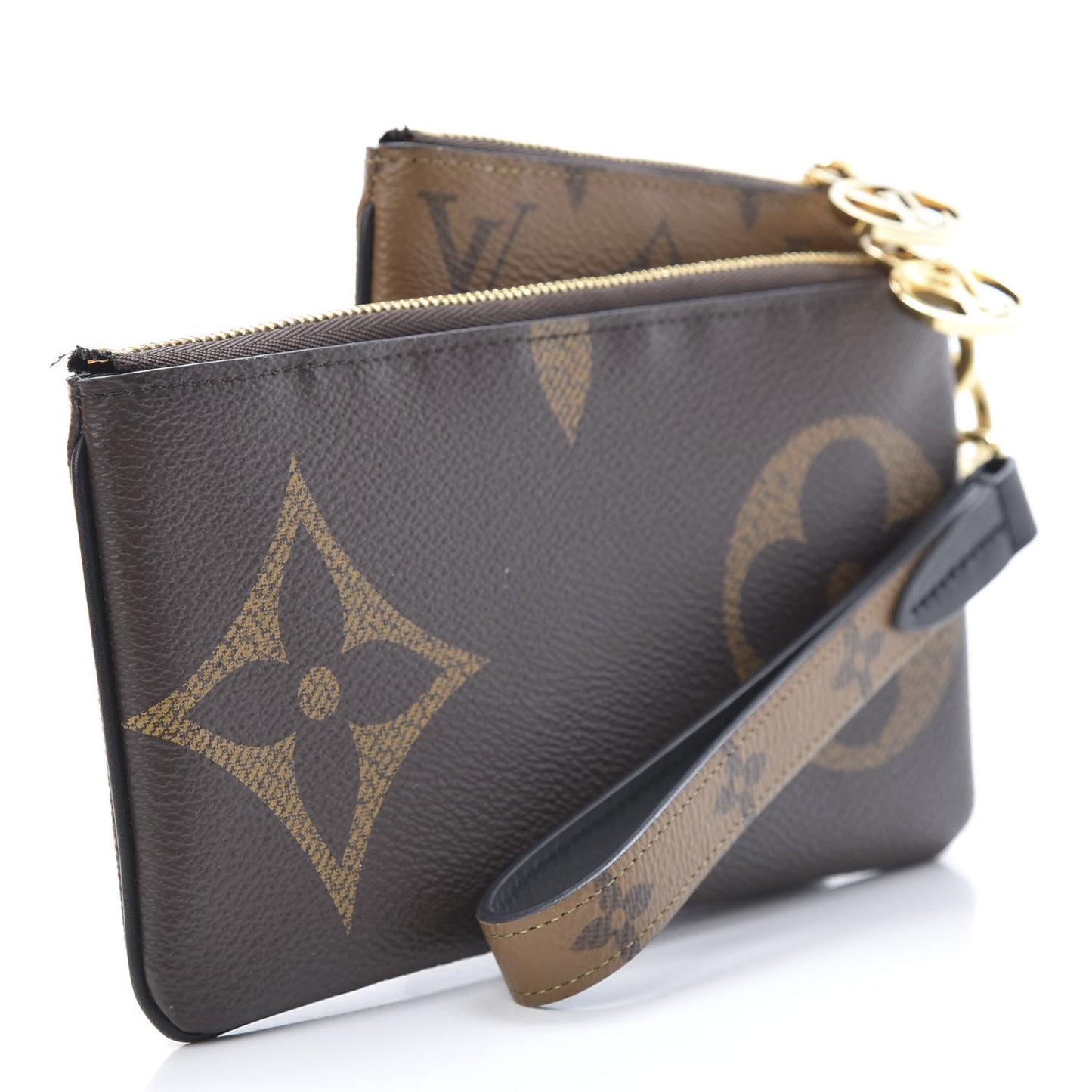 Reverse Monogram Giant Trio Pouch