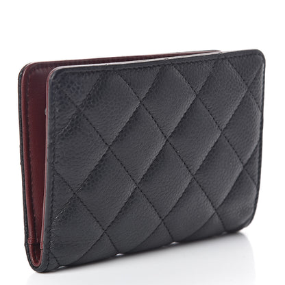 Chanel Caviar Quilted Flap Card Holder Black 3 of 8
