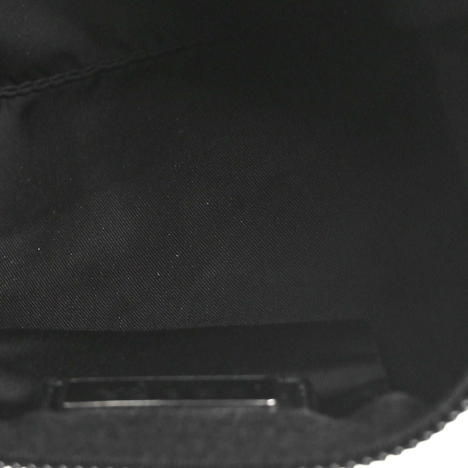 Prada Re-Nylon Saffiano Vela Necessaire Flat Pouch Black 5 of 9