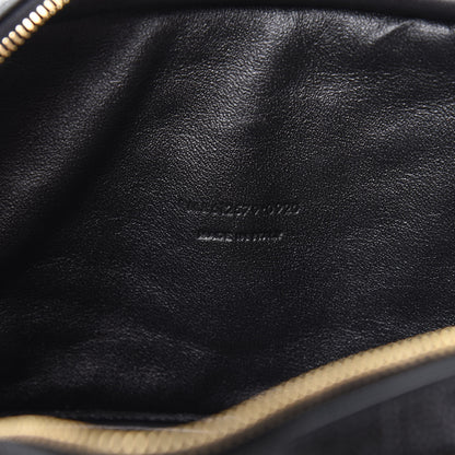 Saint Laurent Grain De Poudre Matelasse Monogram Mini Lou Camera Bag Black 7 of 10