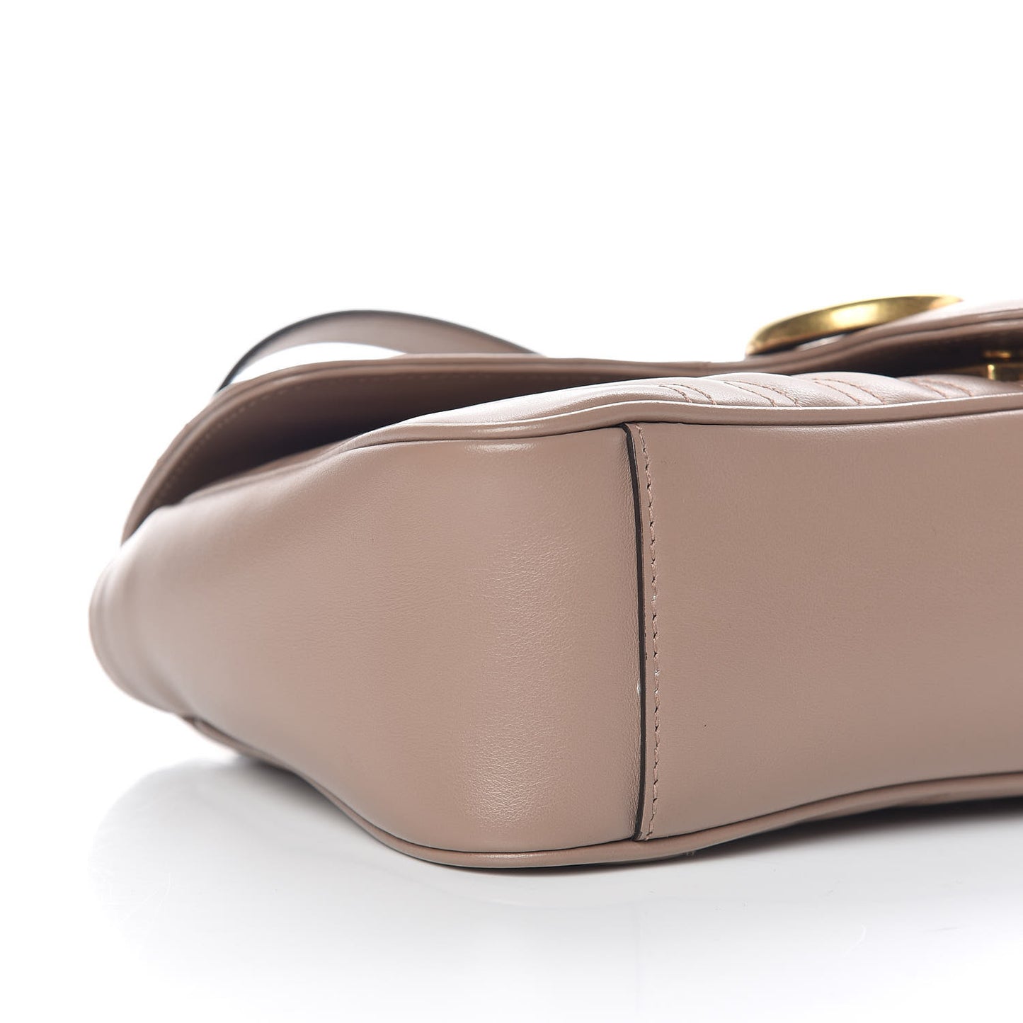 Calfskin Matelasse Small GG Marmont Shoulder Bag Porcelain Rose