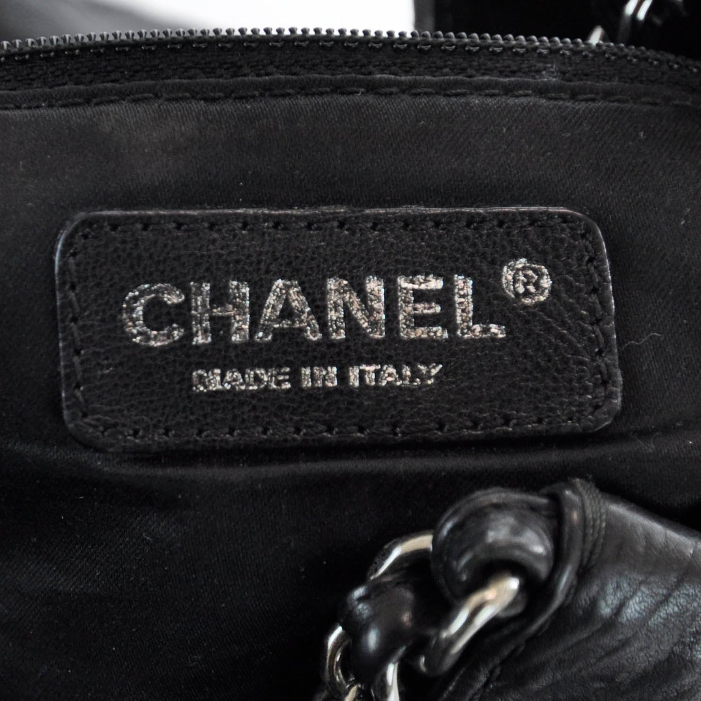 Calfskin Baby Coco Cabas Black