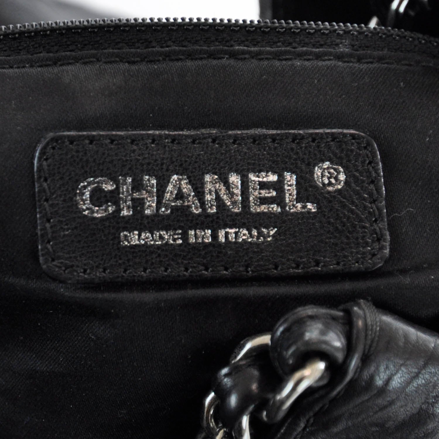 Chanel Calfskin Baby Coco Cabas Black 9 of 10