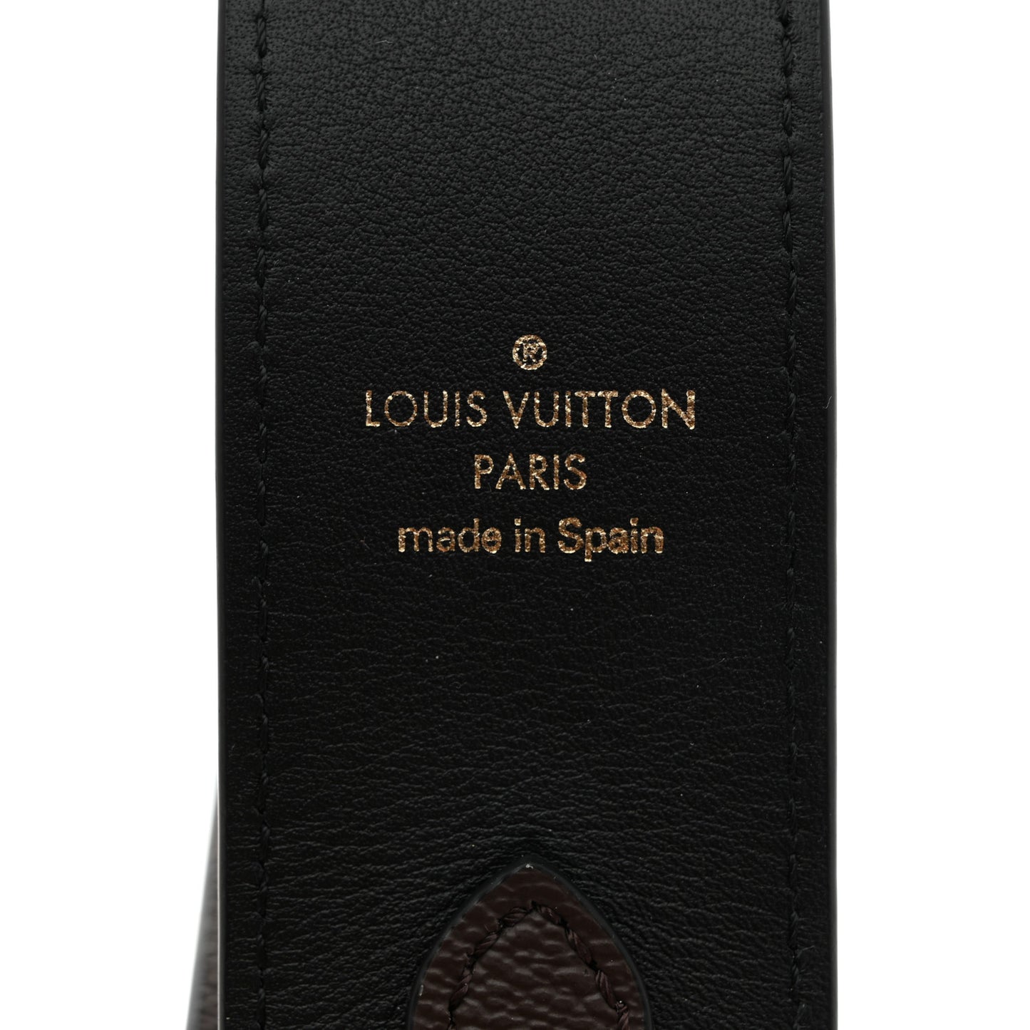 Monogram Bandouliere Shoulder Strap Black