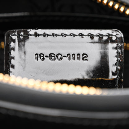 Christian Dior Patent Cannage Medium Lady Dior Black 7 of 11