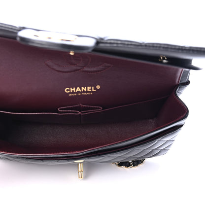Chanel Lambskin Quilted Medium Double Flap Black 4 of 4