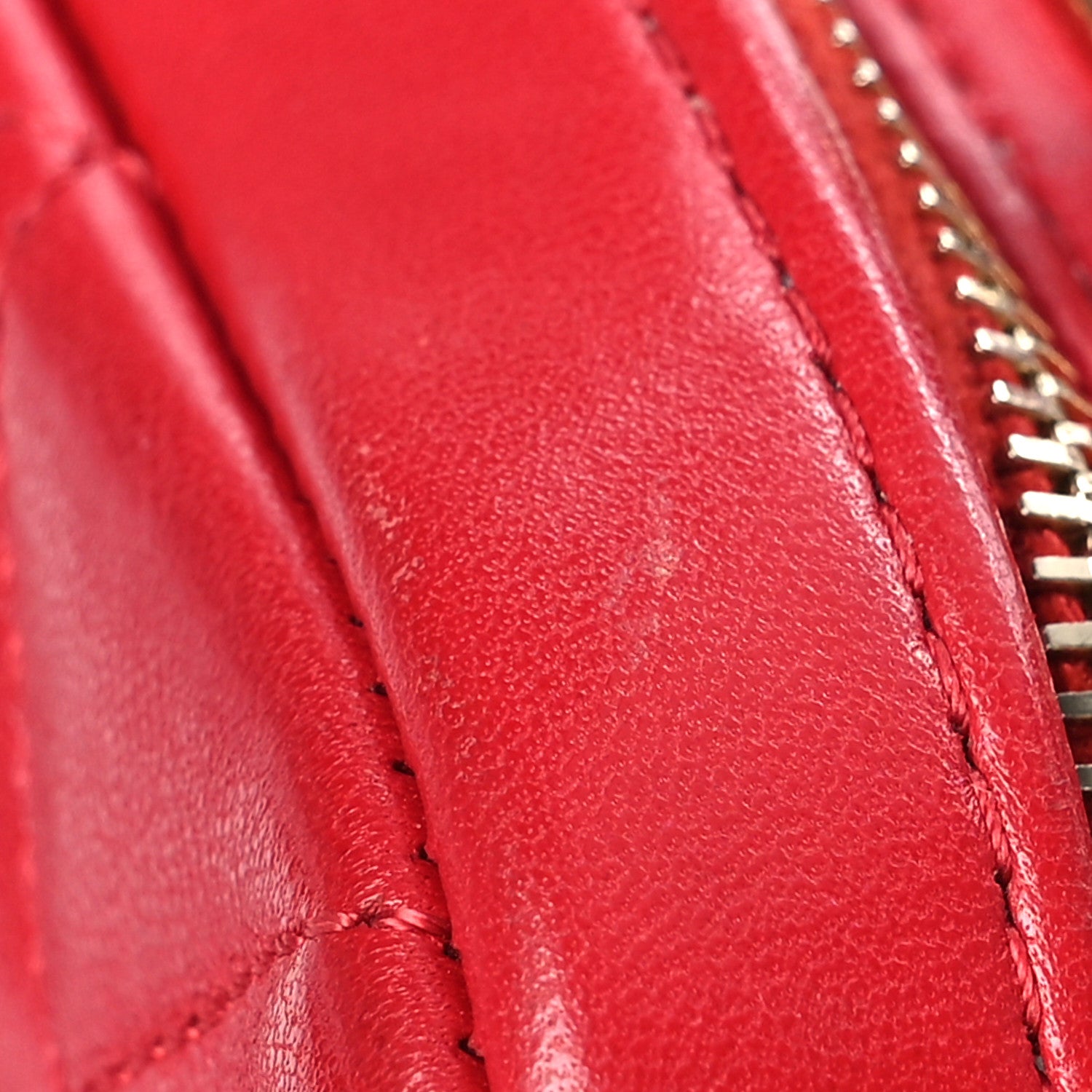 Chanel Lambskin Quilted Small Trendy CC Bowling Bag Red 14 of 16