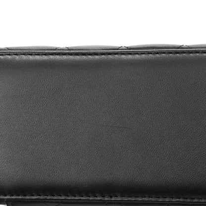 Chanel Lambskin Quilted Small Top Handle Vanity Case With Chain Black 11 of 12
