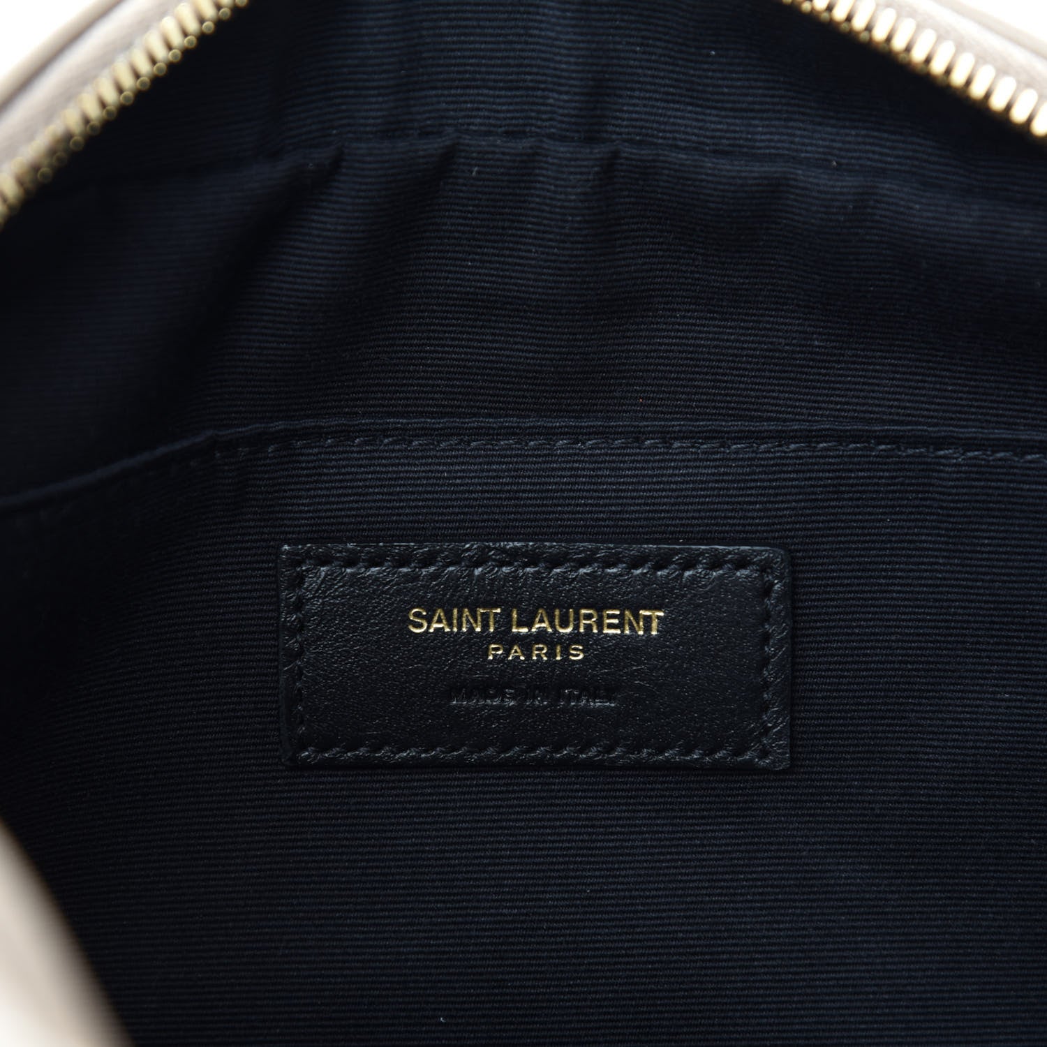 Saint Laurent Calfskin Matelasse Monogram Lou Camera Bag Nude Powder 8 of 10