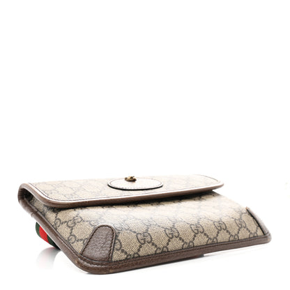 Gucci GG Supreme Monogram Neo Vintage Web Belt Bag Brown 4 of 10