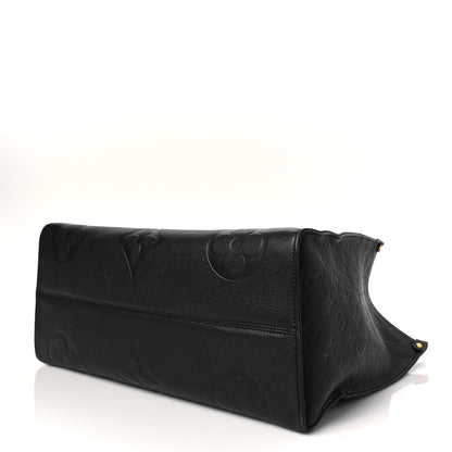 Louis Vuitton Empreinte Monogram Giant Onthego GM Black 8 of 10