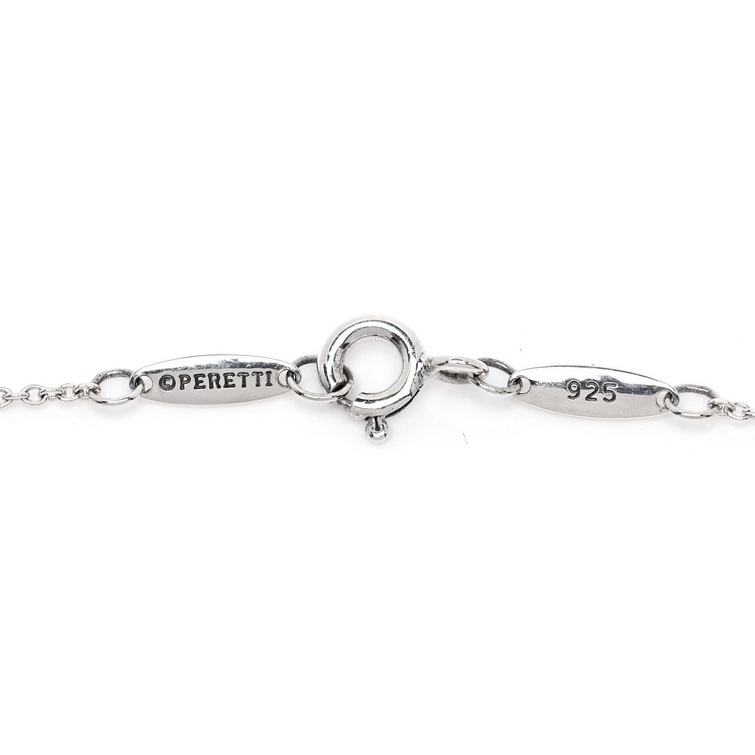 Tiffany Sterling Silver Elsa Peretti Bottle Pendant Necklace 4 of 5