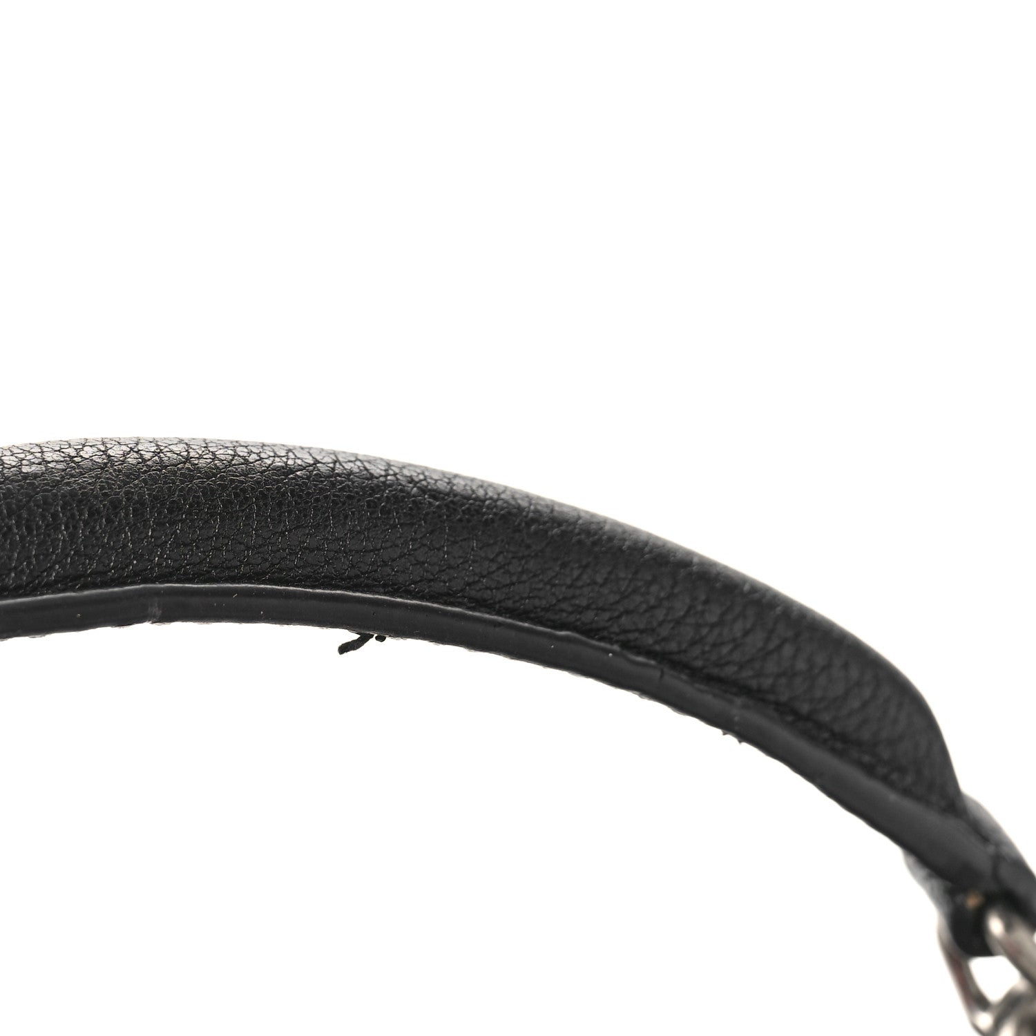 Saint Laurent Sheepskin Matelasse Chevron Monogram Medium College Bag Black 10 of 11