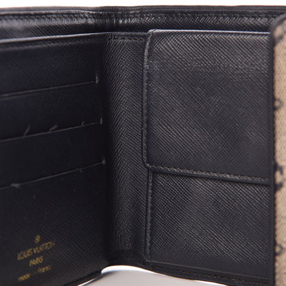 Louis Vuitton Mini Monogram Compact Wallet Blue 12 of 13