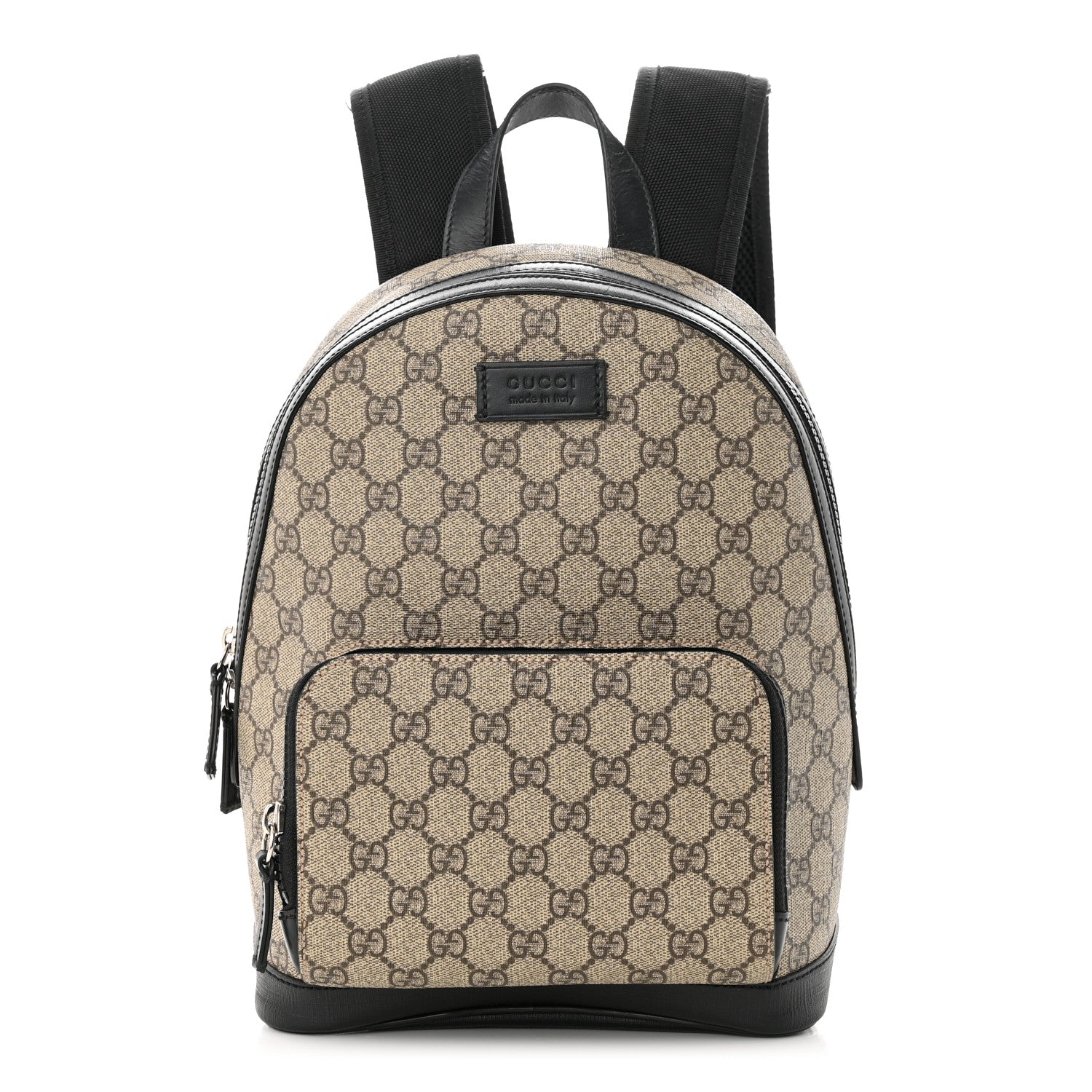 Gucci GG Supreme Monogram Small Eden Day Backpack Black 1 of 11