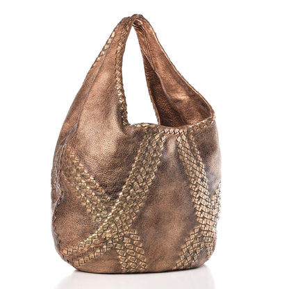 Bottega Veneta Cervo Deerskin Large Hobo Rame Ossidato 3 of 9