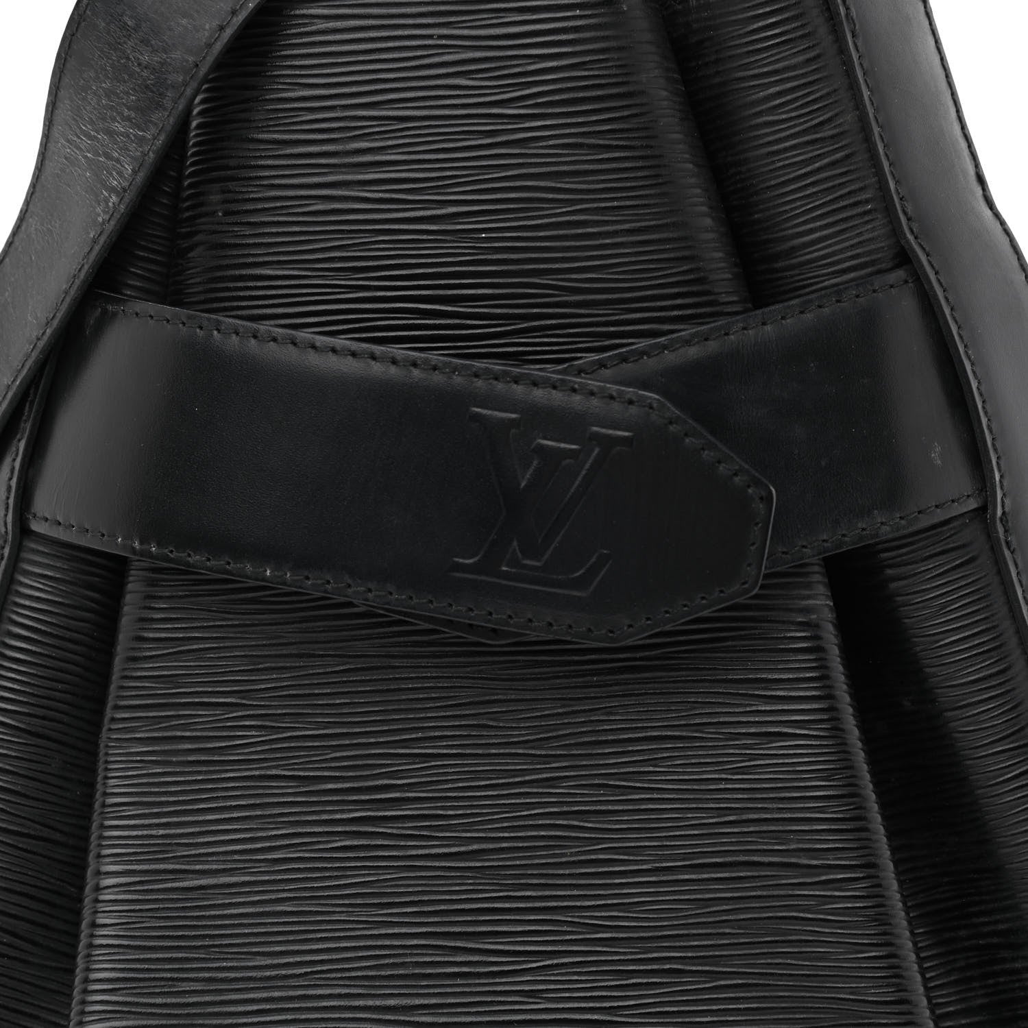 Louis Vuitton Epi Sac D'Epaule Black 10 of 13
