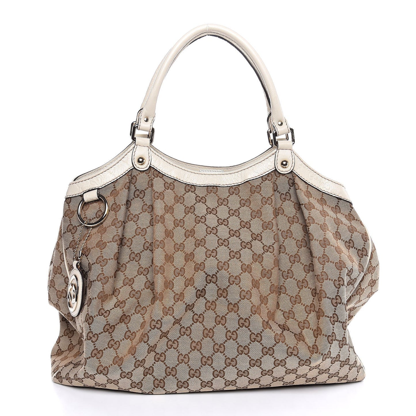 Monogram Large Sukey Tote Off White