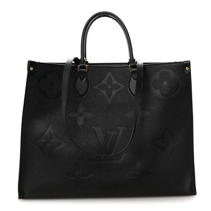 Louis Vuitton Empreinte Monogram Giant Onthego GM Black 1 of 9