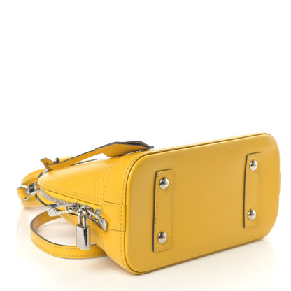 Louis Vuitton Epi Alma BB Citron 4 of 11