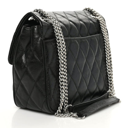 Mulberry Shiny Buffalo Quilted Small Darley Shoulder Bag Black 3 of 8