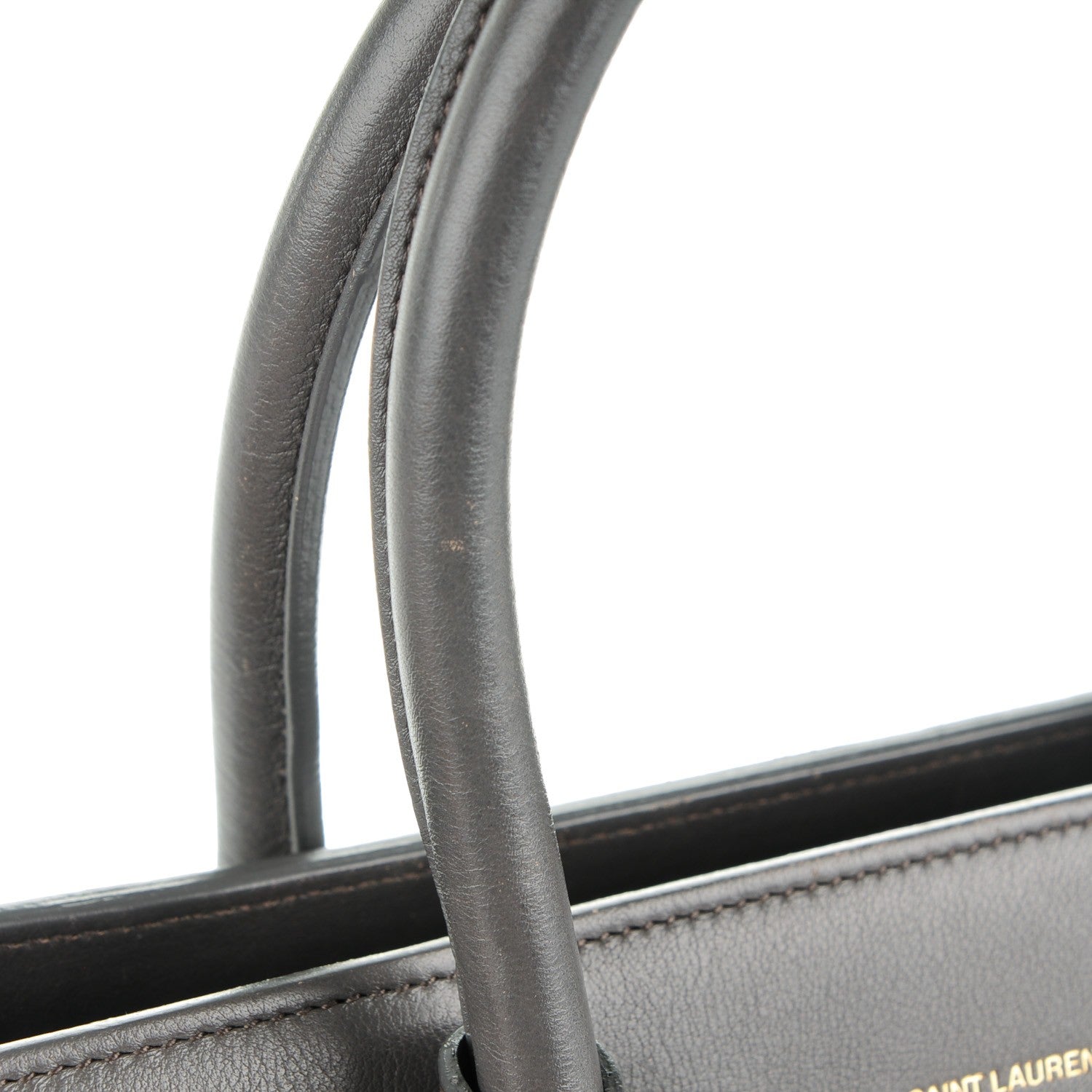 Saint Laurent Calfskin Large Sac De Jour Carryall Fog 11 of 12