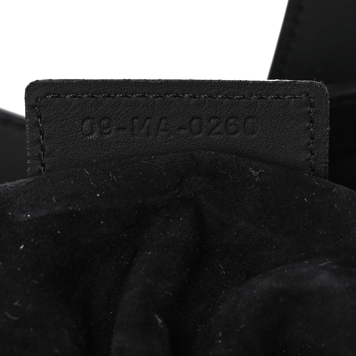 Christian Dior Ultra Matte Calfskin Saddle Bag Black 7 of 12