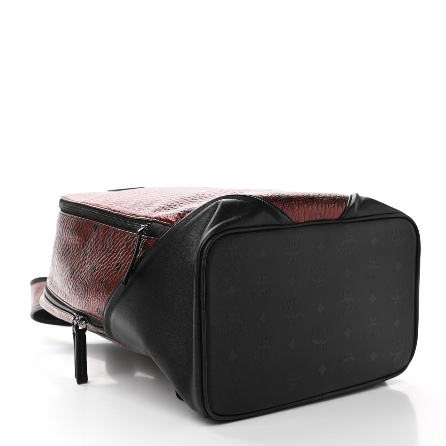 Metallic Visetos Medium Duke Backpack Scooter Red