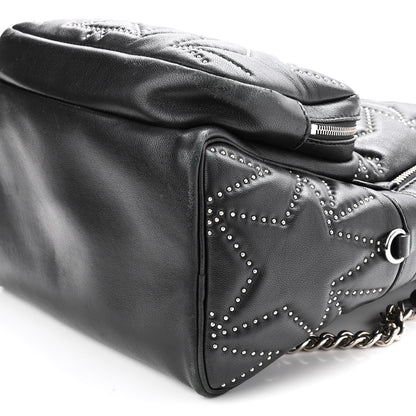 Jimmy Choo Nappa Star Quilted Studded Helia Backpack Black 8 of 11