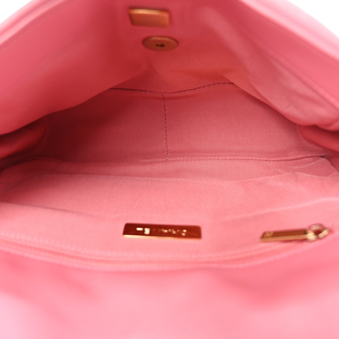 Lambskin Quilted Medium Chanel 19 Flap Pink
