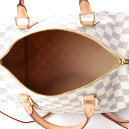 Louis Vuitton Damier Azur Speedy Bandouliere 30 8 of 12